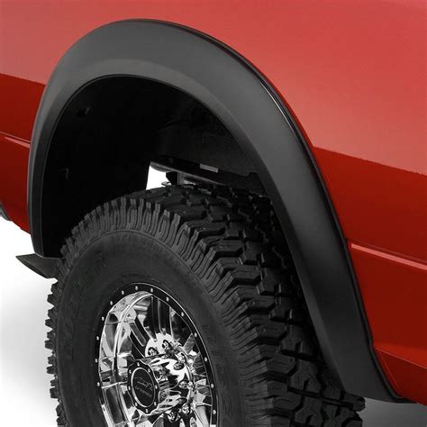 Bushwacker® 50036-02 - Extend-A-Fender™ Matte Black Rear Fender Flares