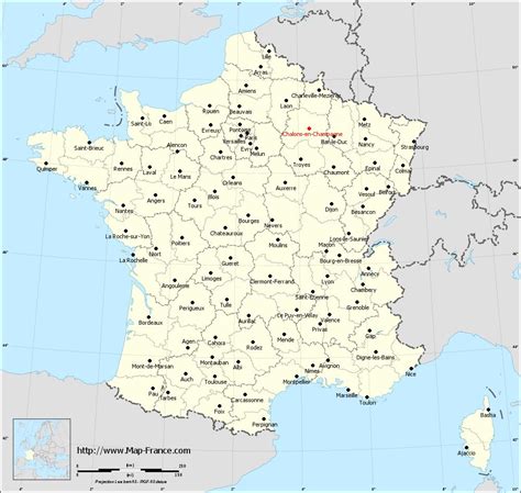 ROAD MAP CHALONS-EN-CHAMPAGNE : maps of Châlons-en-Champagne 51000 or 51520