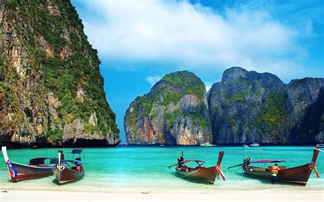 Phi Phi Islands Thailand Wallpapers - Wallpaper Cave