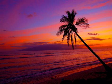 Sunset Hawaii Desktop Wallpapers - Wallpaper Cave