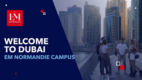 EM Normandie Business School on LinkedIn: Welcome to EM Normandie Dubai ...