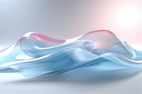 Premium Photo | Aqua Aura abstract wallpaper