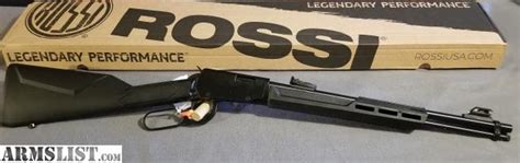 ARMSLIST - For Sale: Rossi Rio Bravo Lever Action .22LR - NIB - NO CC ...