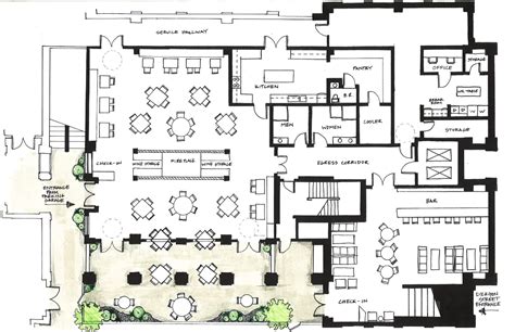 Restaurant Floor Plan Layout