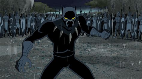 Black Panther (Marvel) GIF Animations