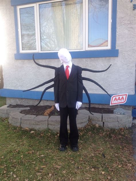 Homemade Slenderman halloween costume! | Deguisement, Halloween, Titi