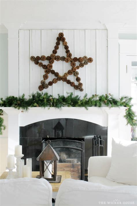 DIY Lighted Peace Sign Wreath - The Wicker House