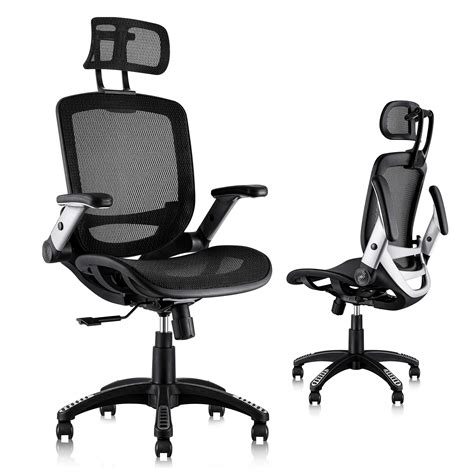 Gabrylly Ergonomic Mesh Office Chair, High Back Desk Chair - Adjustable ...