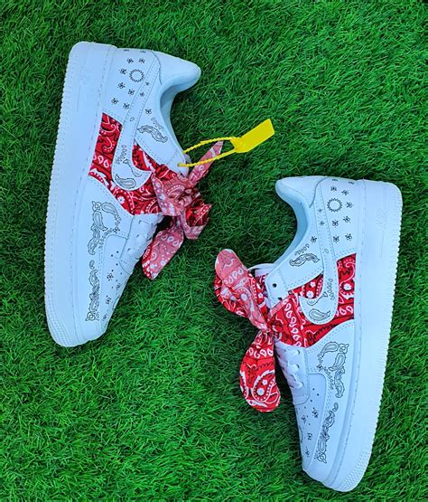 Nike Air Force 1 Low 'Bandana' Custom - Exclusive Sneakers SA