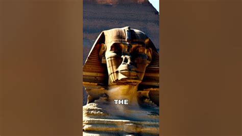 The Mystery of the Sphinx's Missing Nose - YouTube