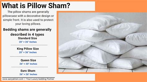 What is Pillow Sham? - AanyaLinen