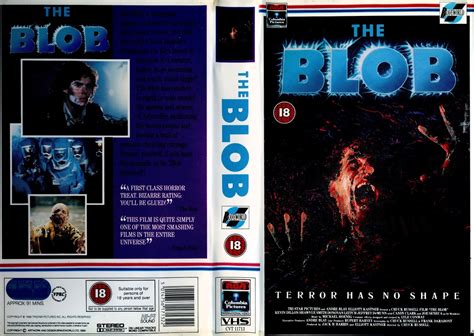 DVD and VHS Covers: The Blob (remake) VHS video cover