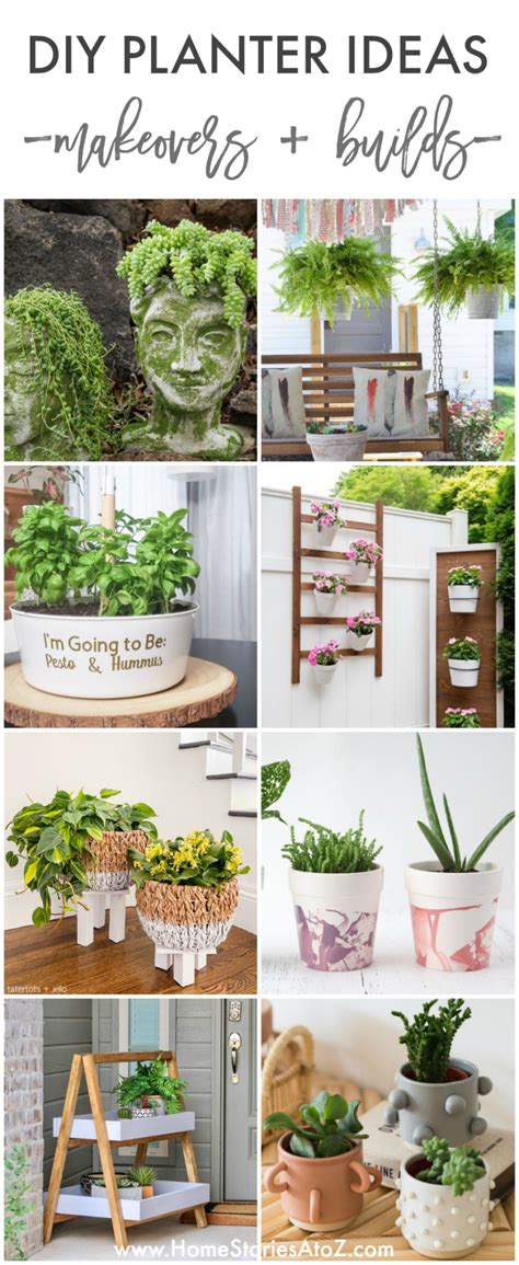 DIY Planter Ideas: How to Build a Planter, Planter Makeovers, and Plant ...