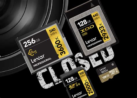 Lexar Is Shuttering | Say Goodbye to Lexar Memory Cards