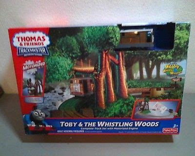 NEW- Thomas Trackmaster Train Set - Toby & the Whistling Woods ...