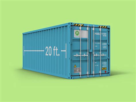 20 Foot Shipping Containers | Dimensions | ModuGo