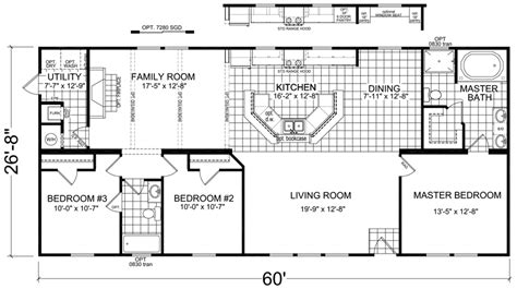 Double Wide Mobile Home Floor Plans | Viewfloor.co