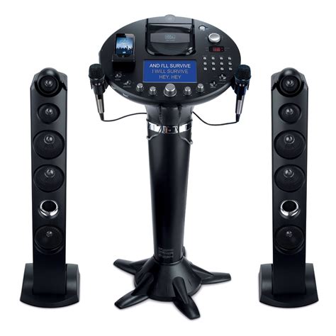 The Singing Machine iSM1028Xa is fully compatible with iPod