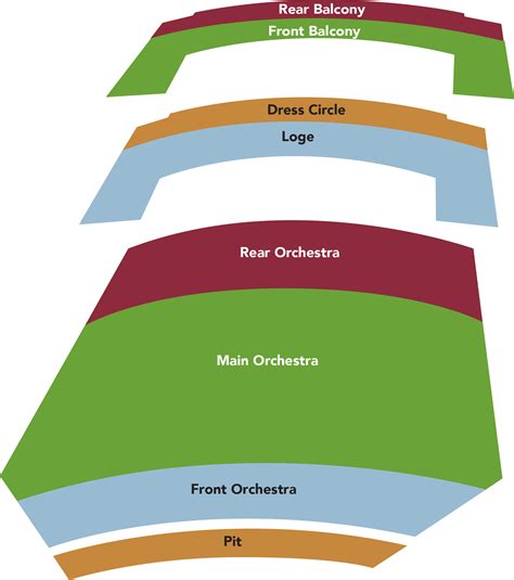 Seating Charts | Atlanta Symphony Orchestra