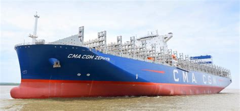 CMA CGM Zephyr joins the French container line's fleet - Container News