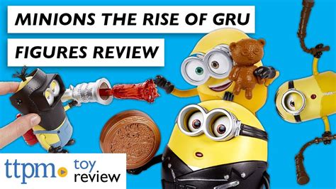 NEW Minions: The Rise of Gru Figures from Mattel | Movie Toys Review ...