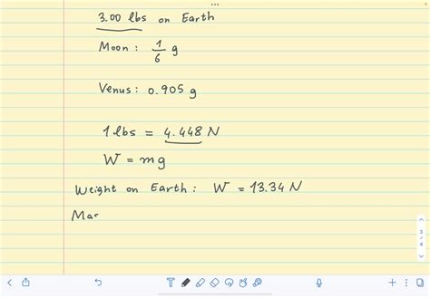 SOLVED: A bag of onions weighs 3.00 lb on Earth. What would it weigh on ...