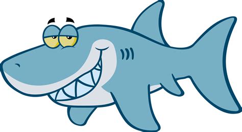 Shark Royalty-free Cartoon Clip Art - Cartoon Great White Shark Clipart ...