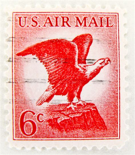 beautiful Air Mail stamp 6c USA Poste aérienne 6c Airmail … | Flickr