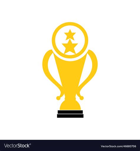 Trophy logo Royalty Free Vector Image - VectorStock