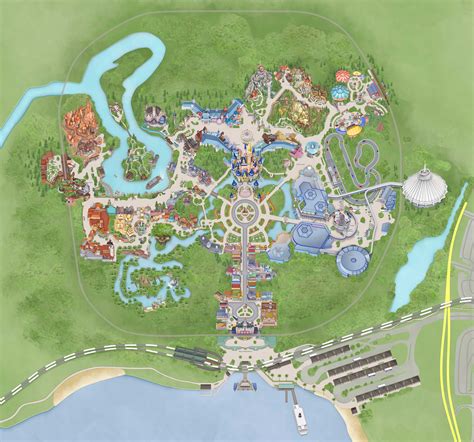 My Disney Experience digital map update for Magic Kingdom includes new ...