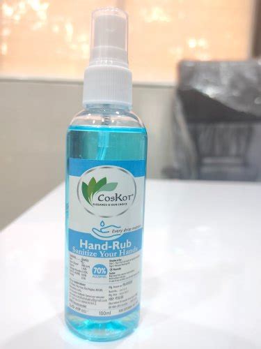 Hand Sanitizer Spray Bottle 100ml at Rs 25 | Hand Sanitizer Spray in ...