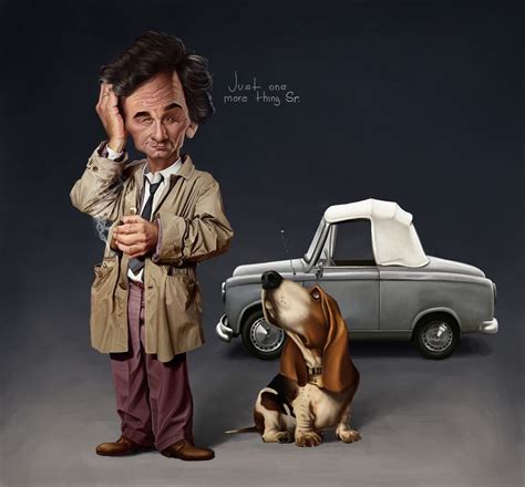 Columbo by Lucas Somariva | Illustration | 2D | CGSociety | Funny ...