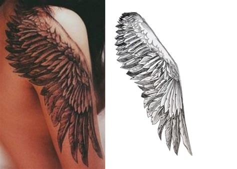 Wings Large Temporary Tattoo for Cosplaying - Etsy Canada