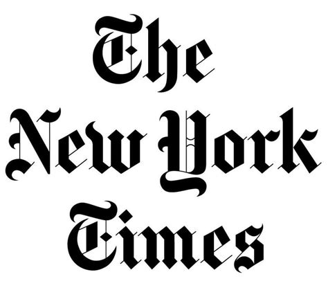 The New York Times Font is → Engravers' Old English BT