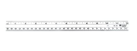 12 Inch Ruler Printable Actual Size