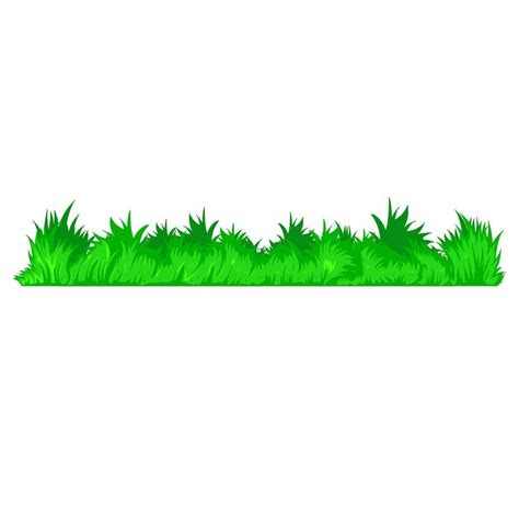 Grass Cartoon Vector. Illustration Grass Art 42408035 Vector Art at ...