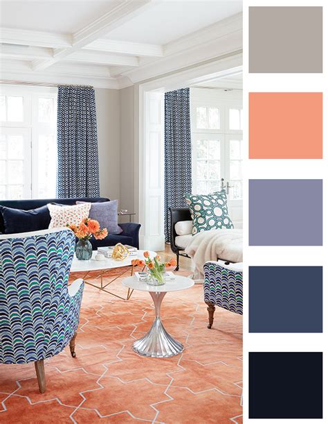 10 Living Room Color Palettes That Pack A Punch House Home