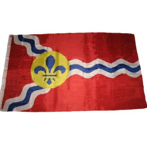 3x5 St Louis Flag 3x5 City of Saint Louis Missouri Banner Grommets ...