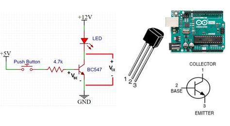 How to use the BC547 Transistor (NPN) (with examples) - DIY Engineers