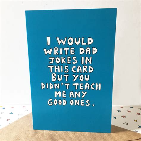 A new funny fathers day card - Ladykerry Illustrated Gifts