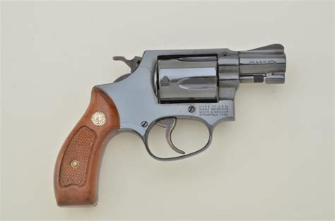 Smith & Wesson Model 36, 38 Special cal., 2” barrel, blue finish ...