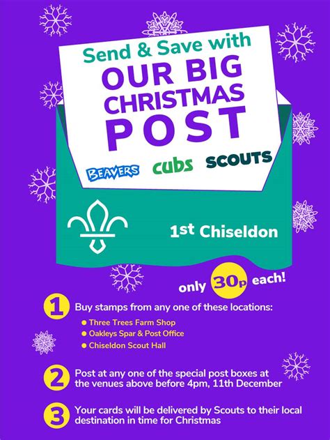 Scout Stamps Are Now Available - Chiseldon Parish Council