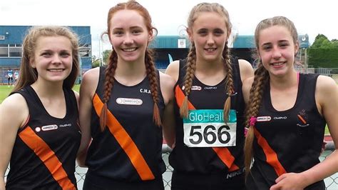 U/14 & U/16 Girls relay teams top 8 in Ireland