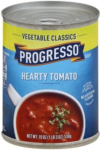 Progresso Hearty Tomato Soup - 19 oz, Nutrition Information | Innit