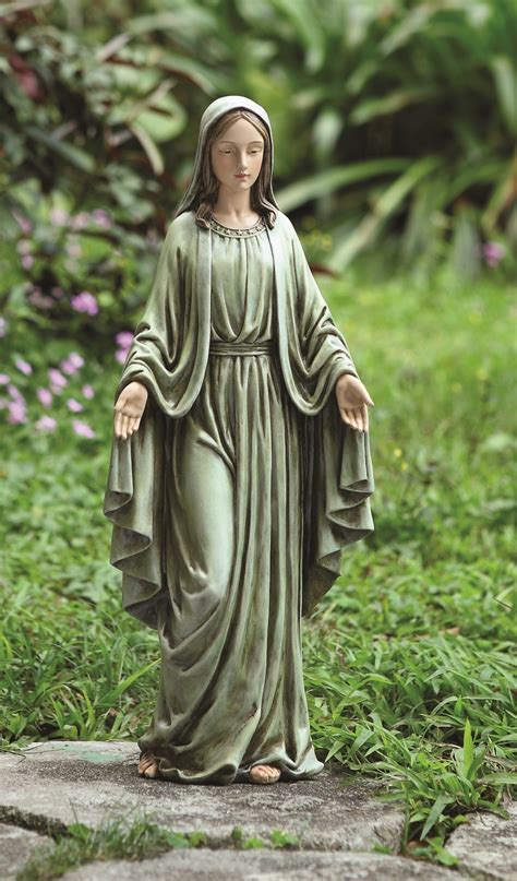 Blessed Virgin Mary Mother Large Garden Statue | eBay