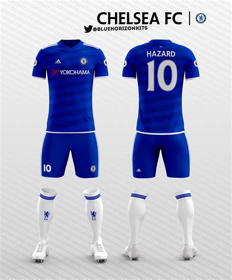 Chelsea FC Home Kit 2016-17 (Adidas)