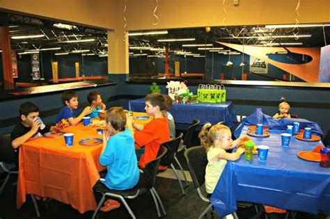 A Jumpin Good Time At A Sky Zone Trampoline Park Birthday Party