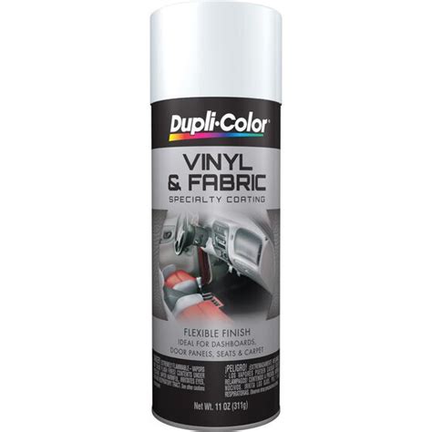 Dupli-Color Vinyl and Fabric Paint Aerosol Paint, White - 311g ...