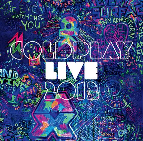 Coldplay Live 2012 - Album Cover #Coldplay #Graffiti #Music | Part of ...