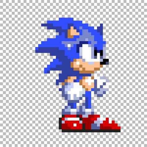 Editing Sonic 3 Sonic Sprite - Free online pixel art drawing tool ...